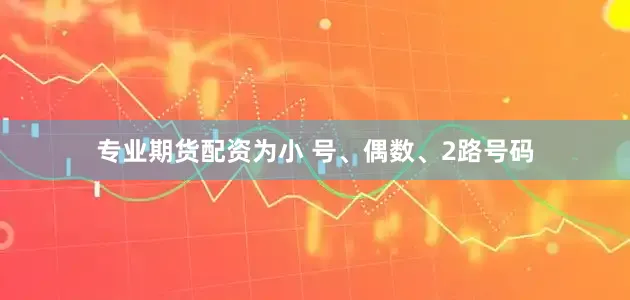专业期货配资为小 号、偶数、2路号码